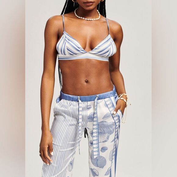 NWT SER.O.YA IRIS SILK BRALETTE - Picture 3 of 7